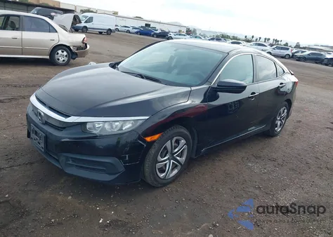 2016 Honda Civic Lx from USA, damaged, VIN 2HGFC2F5XGH558848